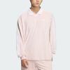 Adidas Originals Velour Soft Knit Sports Long Sleeve Polo Shirt Unisex tops KQ5487