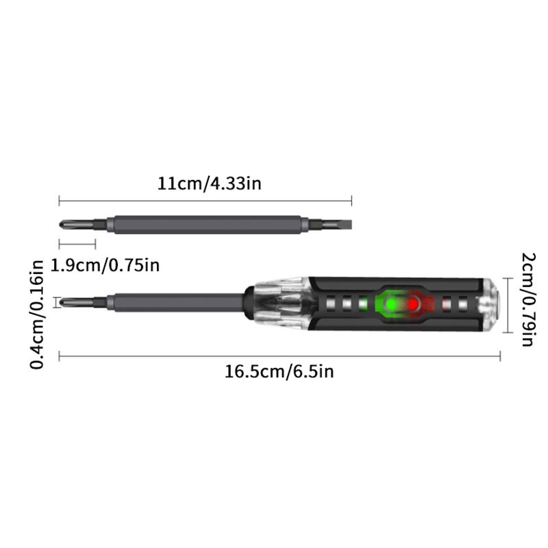 1-3 Set Aneng B05 Screwdriver Kit Word/Cross Screwdrivers Indication Pen Meter Electric Pencil Electrician Tester Pen Tools