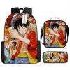 Surrounding ONE PIECE cartoon animation primary school students second or fourth grade lightweight burden reduction large capacity backpack bag