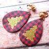 Christmas Earrings Metal Cutting Dies DIY Carbon Steel Embossing Template Metal Stencil Scrapbooking for Card Die Cuts