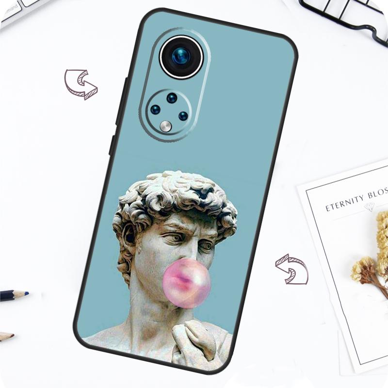 

Famous Aesthetic Statue Case For Honor Magic 7 5 6 Pro Honor 200 Pro X9b X9a X8b X8a X8 X9 X9c 50 70 90 Lite Cover Honor X8 5G