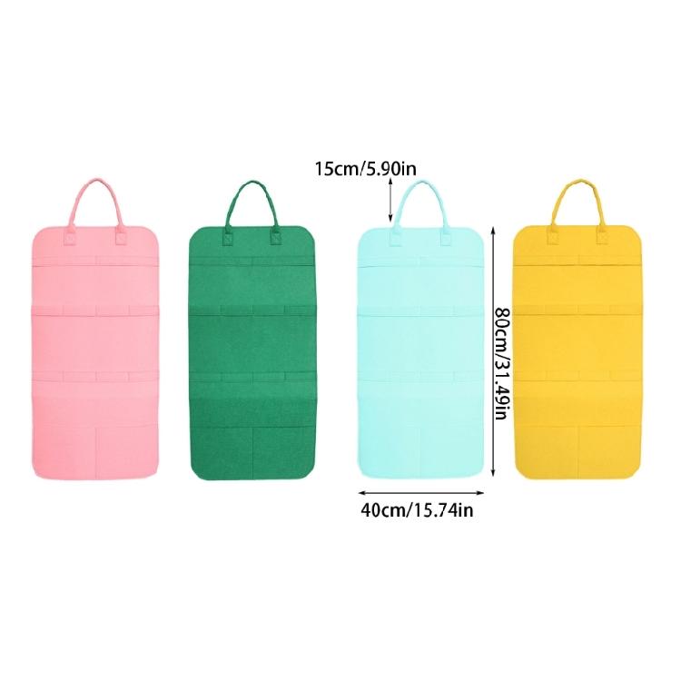 Cats Toy Organizers Cats Wand Toy Storage Hanging Bag with Pocket