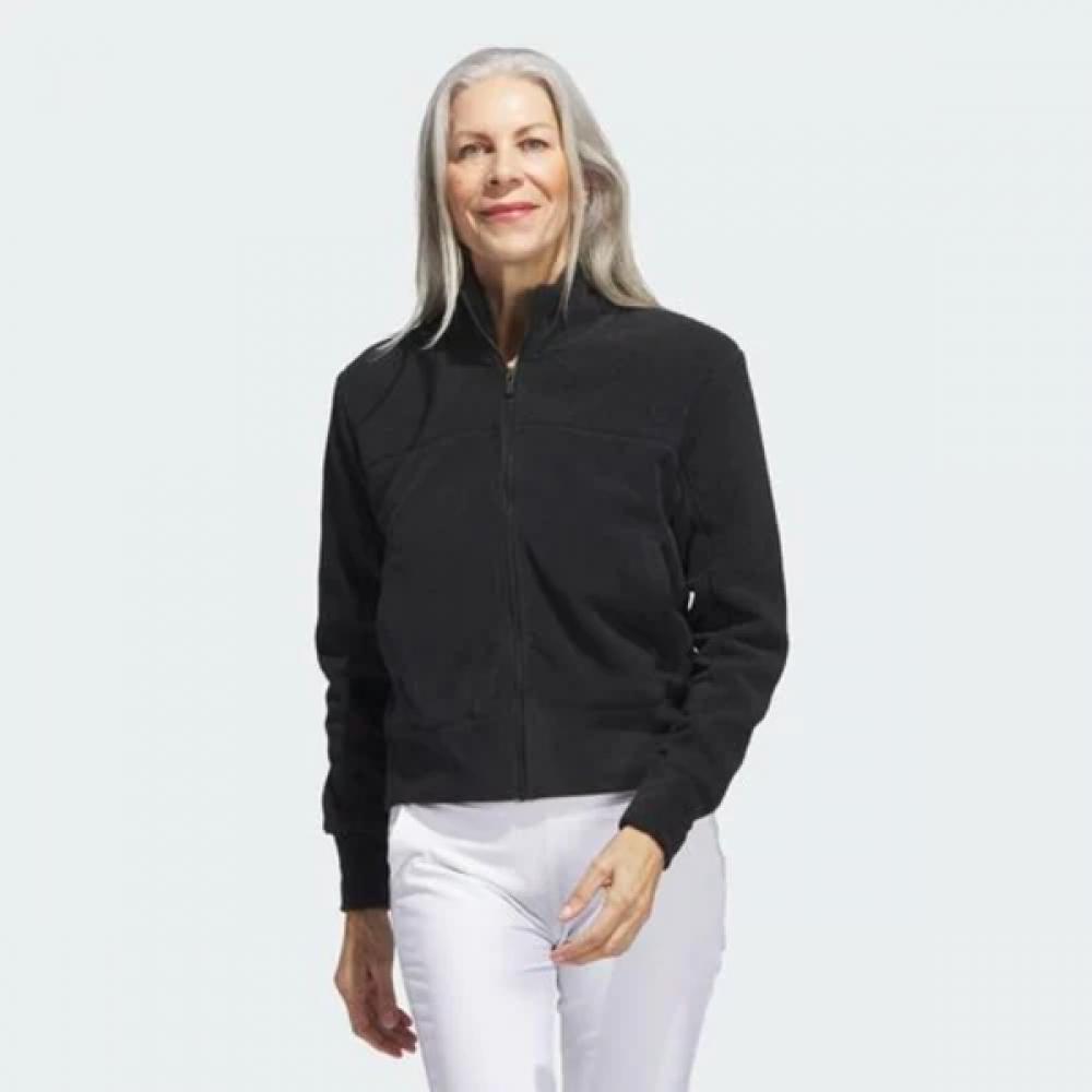 

AdidaS Golf 23 YearS Fw Women S Fleece Full Zip Jacket Ik9448 IK9448 (black)/XS