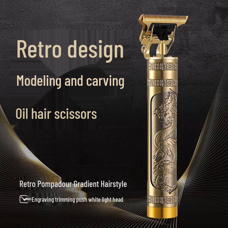 T9 Salon-Grade Men's Multifunctional Electric Hair Trimmer & Clipper