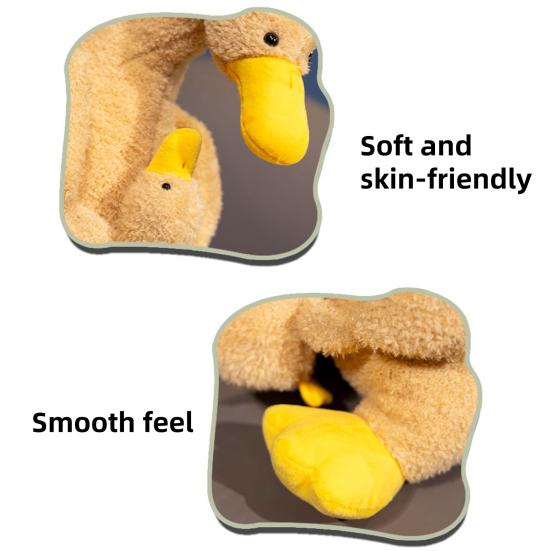 Duck Doll Plush Toy Mother And Son Stuffed Animal Pillow Duck Themed Parent-child Toy Funny Room Decor