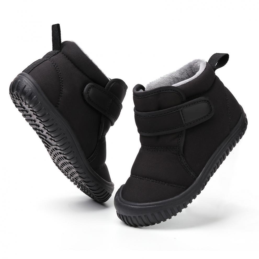 Kids' Winter Boots: Boys' Cozy Cotton & Girls' Velvet Warm Snow Shoes for Toddlers