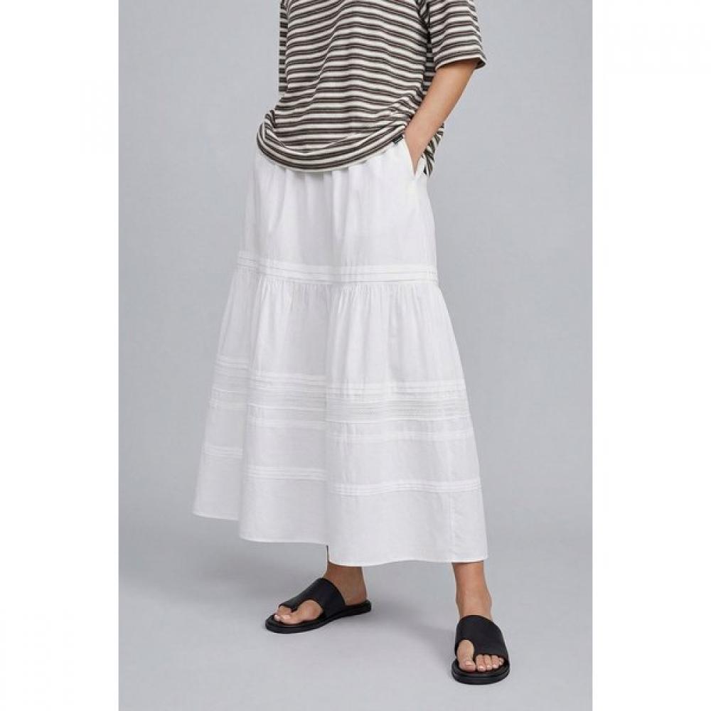 Studio Tomboy Lace Tiered Banding Skirt 9176232983ar