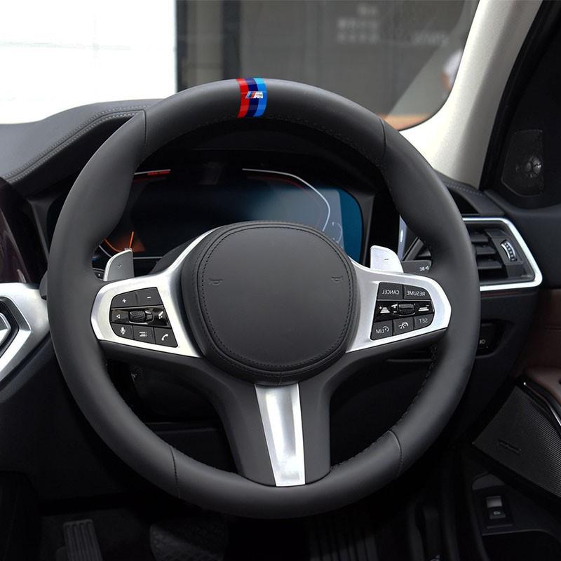 SNLL4 Car Steering Wheel Stickers National Flag Decal For BMW G80 G06 G07 G14 G15 G16 F82 F20 F21 F83 X1 X3 X5 M2 M3 M4 M5 M6 M7 M8 M