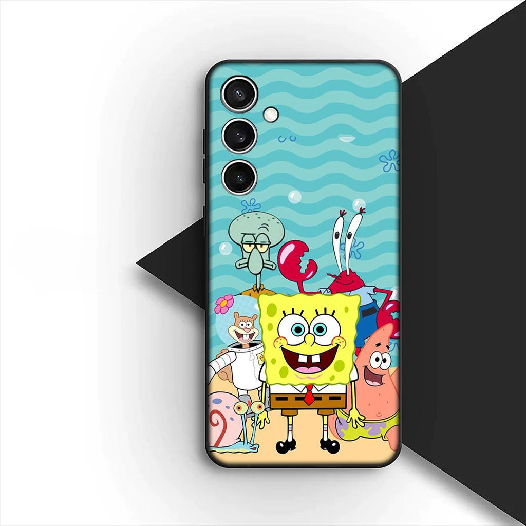 Cover for Huawei P30 P20 Mate 20 Pro Lite Y7 Y6P Y7A 2019 Nova 5T 3I Casing Phone Case S-SquarePants-Lovely S-SpongeBobs-Anime