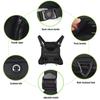 Men's Casual Cycling & Hiking Chest Bag - Functional Vest Bag for Running & Fitness