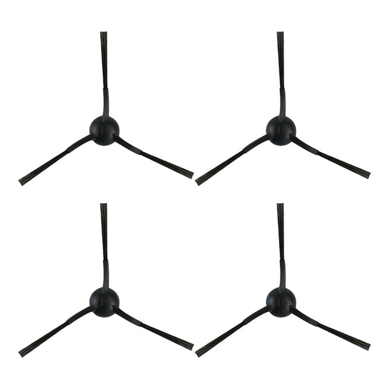 Pack of 4/8/16 Triangular Side Brushes Plastic Sweeping Robot Accessories Dropship