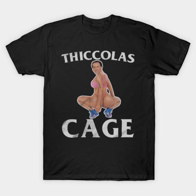 

Thiccolas Cage T-Shirt S разноцветный