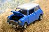 Tiny City Mini Cooper Blau Diecast Modellauto 1/50