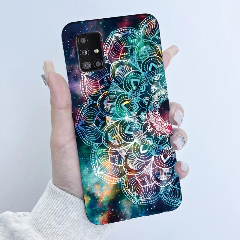 For Samsung Galaxy A51 A71 5G Phone Case Butterfly Girl Soft Silicone TPU Back Housing SM-A516B A516N A516V A716V A716U Covers