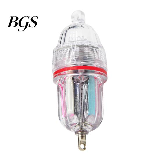 Fischfanglicht mit Blitzeffekt LED Fischanziehlicht, Tauchbare wasserdichte Locklampe, Unterwasser blinkende Anziehhilfe Meereszubehör