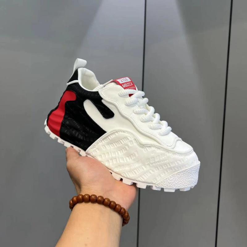 Solid color shoes summer new embossed simple casual shoes platform summer shoes mbz 38