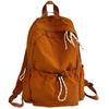 Schoolbag Autumn New Leisure Travel Backpack Female Korean Version Commuting Simple Lazy Wind Backpack Large Capacity Student Schoolbag