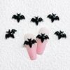 100 Pcs New Cute Mini Resin Halloween Bat Flatback Ornament Jewelry Making Manicure Hairwear Accessories