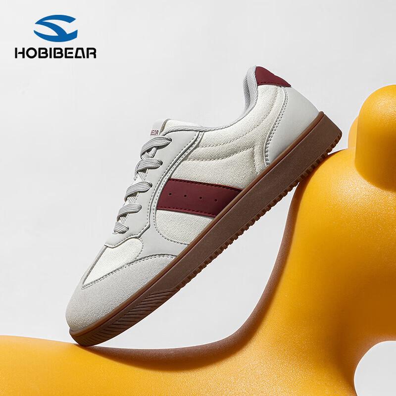 HOBIBEAR Wide-Toe Breathable Casual German Army Trainer Sneakers