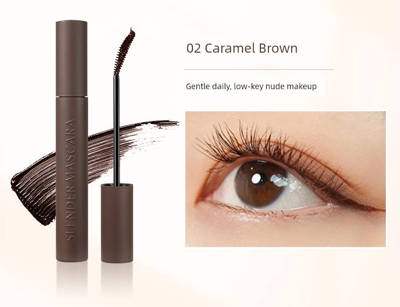 Yishiting Fox Moon Yingqiao Mascara Waterproof Slim Model Curling Anti-Smudge Lengthening Lasting Hair-Styling