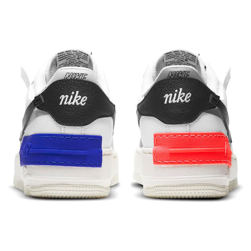 Nike Air Force 1 Low Shadow White Blue Black Women's Sneakers DH1965-100
