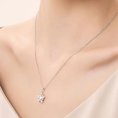 WESTISLAND Crystal Flora Necklace_WI9051111