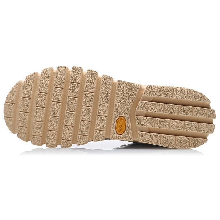 Li Ning Boot Textile, TPU Slip Resistant, Abrasion Resistant, Breathable High top Casual Shoes Women's White Black AGCP388-15