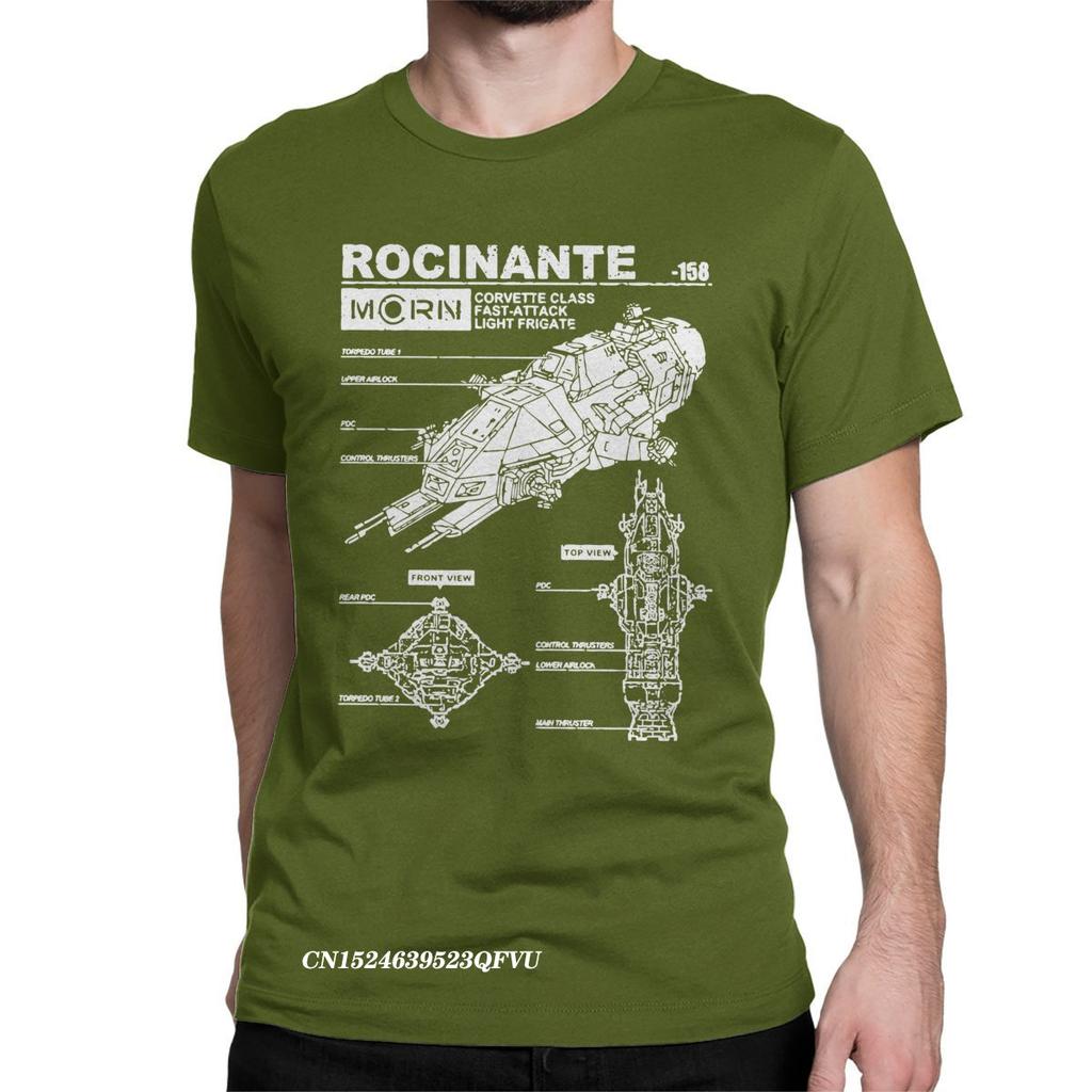 Rocinante Specs The Expanse Men's Tops T Shirts Mcrn Fashion Tee Shirt Harajuku Manga Tee Shirt Pure Cotton Original Clothes