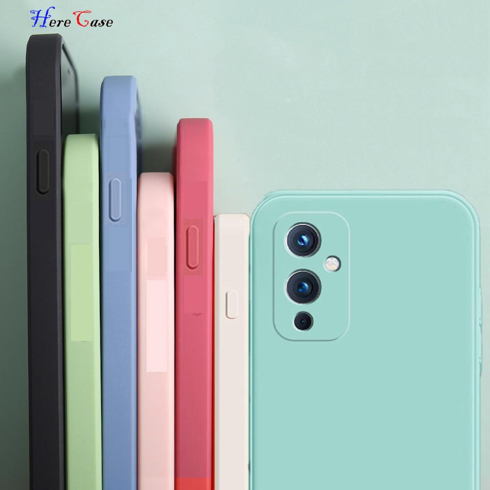 Luxury Square Soft Silicone Case On For OnePlus One Plus 11 10 9 9R 9RT 8 7 7T Pro Nord CE 2 5G Coque Solid Color Back Cover