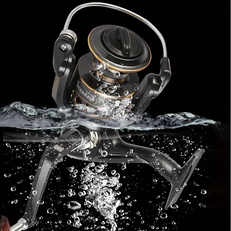All-metal Spool BK3000/4000 Fishing Reel Spinning Reel Fishing Reel Sea Rod Long Cast Fishing Reel Easy Casting, Silky Smooth Cranking Ree