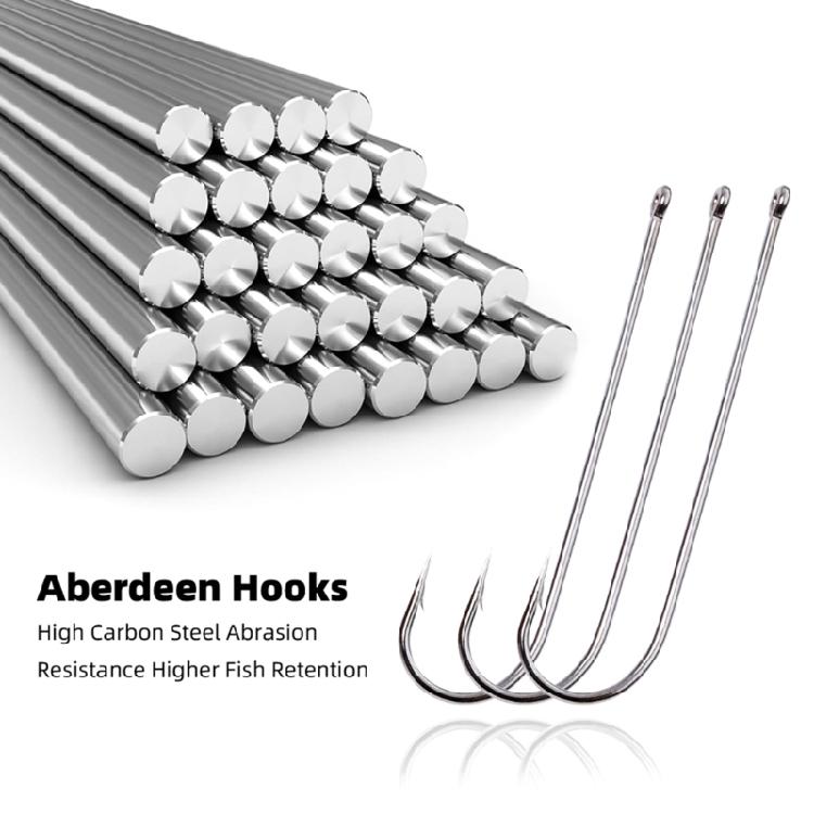 Fishing Hook Freshwater Saltwater Fishing Tackle Accessories Multiple Size Metal Hook for Trout Barbed Fishing Hook