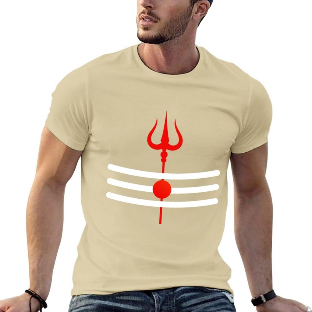 Neues Shiva Trishul T-Shirt Grafik-T-Shirt T-Shirts Sweatshirt T-Shirt Mann T-Shirts für Männer Grafik