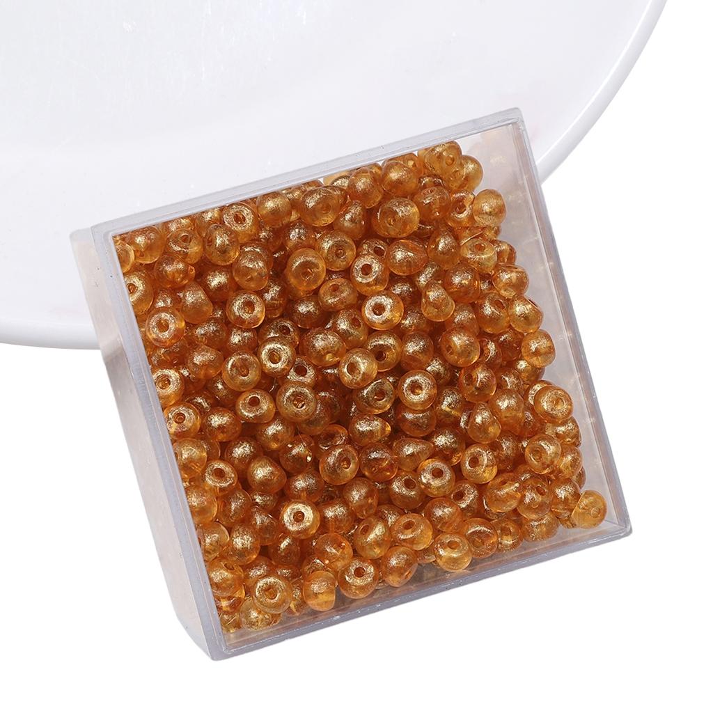 100 stk Akrylperler Anheng Gjennomsiktige Perle Vanndråpeperler For DIY Armbånd Halskjede Smykkefremstilling