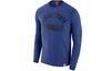 Sweatshirts Men's Blue Crew Neck Moderate Regular 860714-495