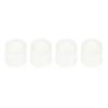4Pcs Sewing Machine Plastic Cushion Feet Pads Fit for Singer Non Slip Bed Vibration Reduction