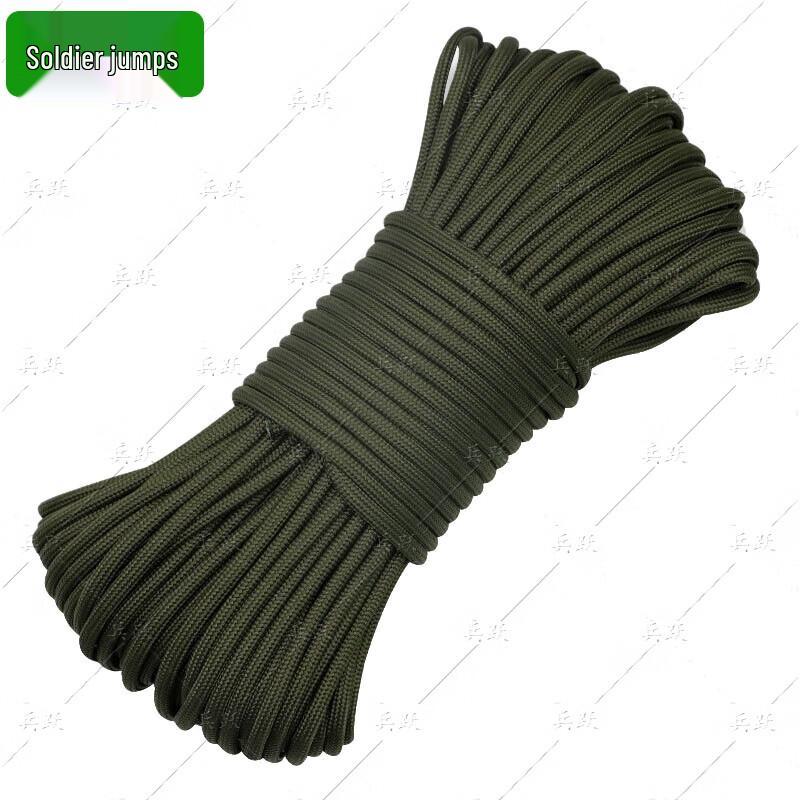 Military Green Nylon Utility Rope 8mm x 100m
