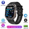 Military Smart Watch for Men with GPS Compass GPT Voice Assistant Smartwatch with LED Flashlight Bluetooth Call Fitness Tracker for Android & iOS