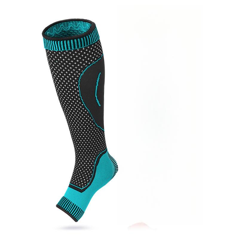 

Нейлоновые вязаные удлиненные спортивные носки для защиты голеностопа, теплые, дышащие, компрессионные, для баскетбола, футбола, альпинизма, защитное снаряжение XL