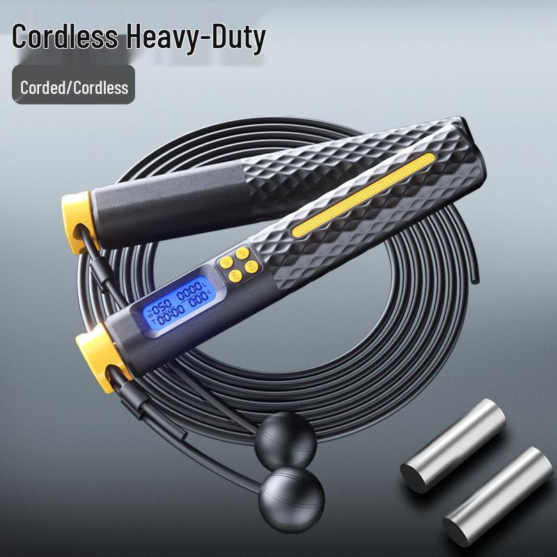 Smart Cordless Jump Rope for Adult Fitness & Student Training