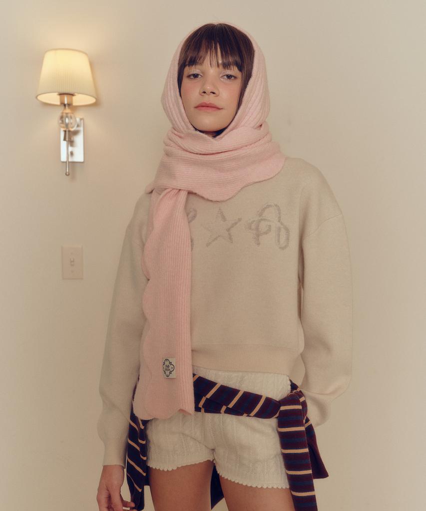 MELLY&ROSE Wave Balaclava (310543)_Pink