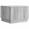 Coffee Table Grey Sonoma 49 x 50 x 37 cm Engineered Wood