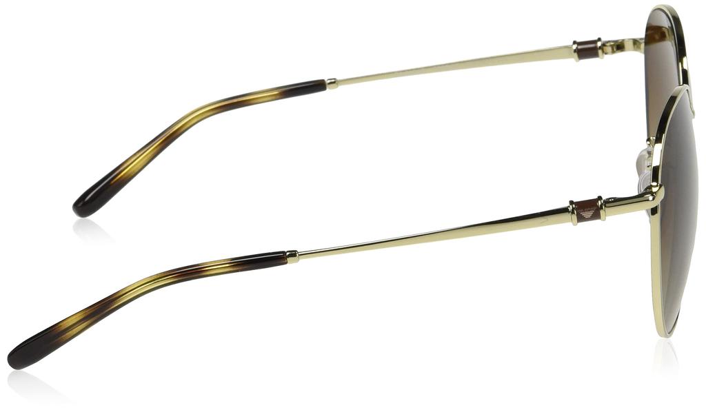 Emporio Armani EA2121D Pale Size 55 Women's Sunglasses, Gold,
