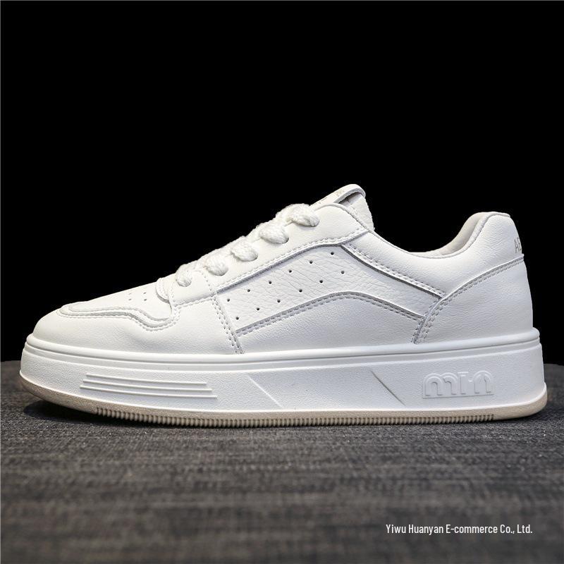 Damen Weiße Vielseitige Sneaker - Frühling/Herbst, Atmungsaktiv, Dicke Sohle, Lässige Trendige Dad Shoes für 2025