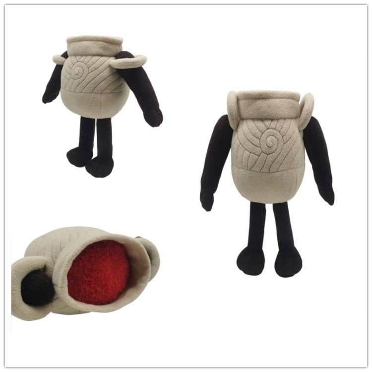 

New Elden Ring Pot Boy Plush Toy For Gaming Peripherals сірий