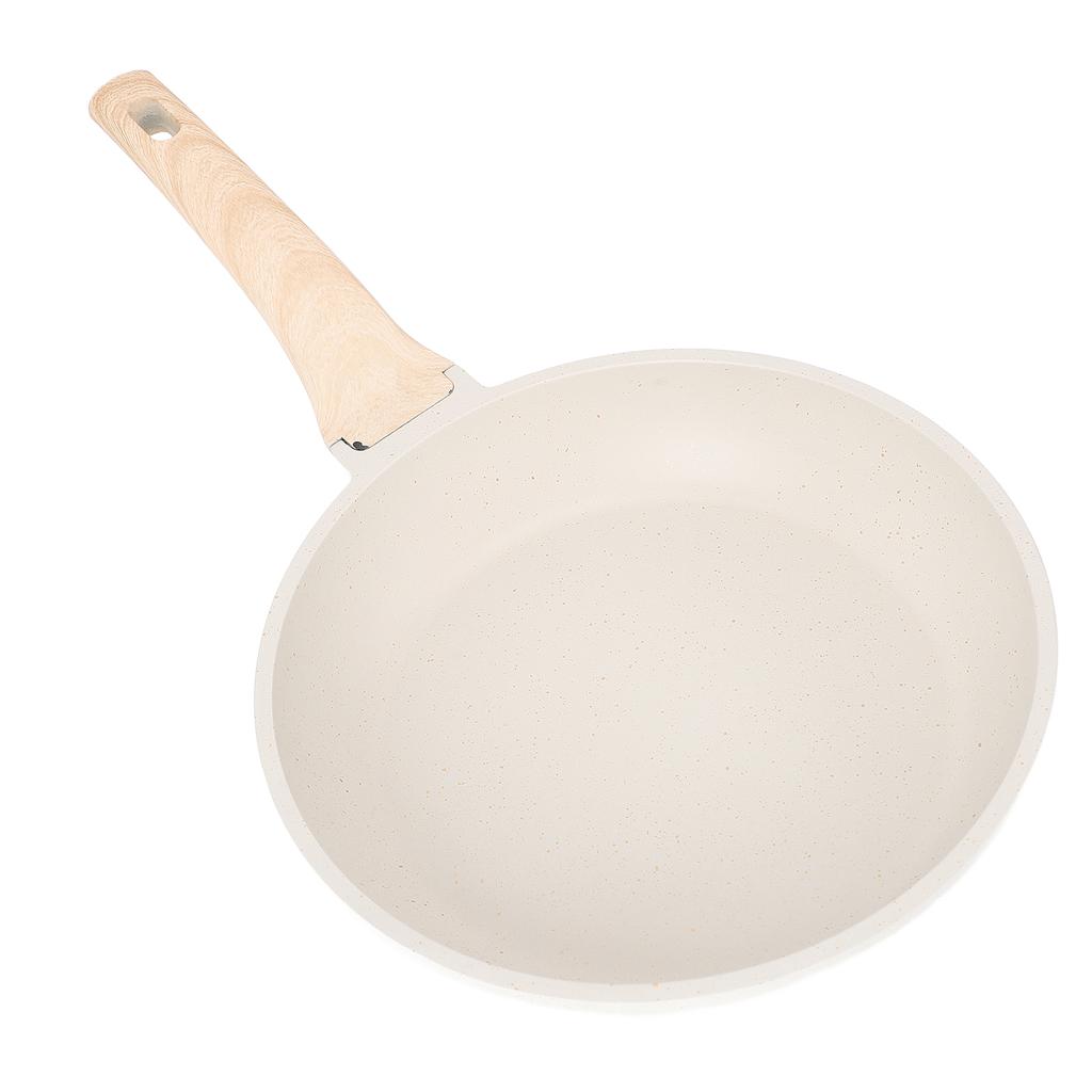 Nonstick Frying Pan Skillet Omelet Pan Egg Pan with Heatproof Handle Even Heat Distribution Flat