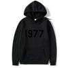 High Street 1977 Printed Couple Hooded Sweater Pullover Trendy Top Couple