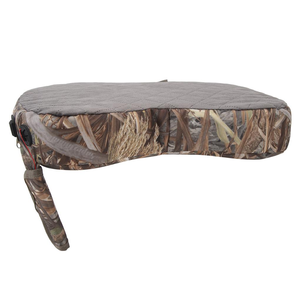 USB Heating Cushion Pad Irregular Lightweight Camouflage Pattern Comfortable Heated Seat Cushion for Outdoor Picnic Stadium