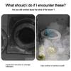 Anti Odor Drain Cover Seal Stopper Sewer Strainer Plug  Old Floor Drains Remodeling Accessory