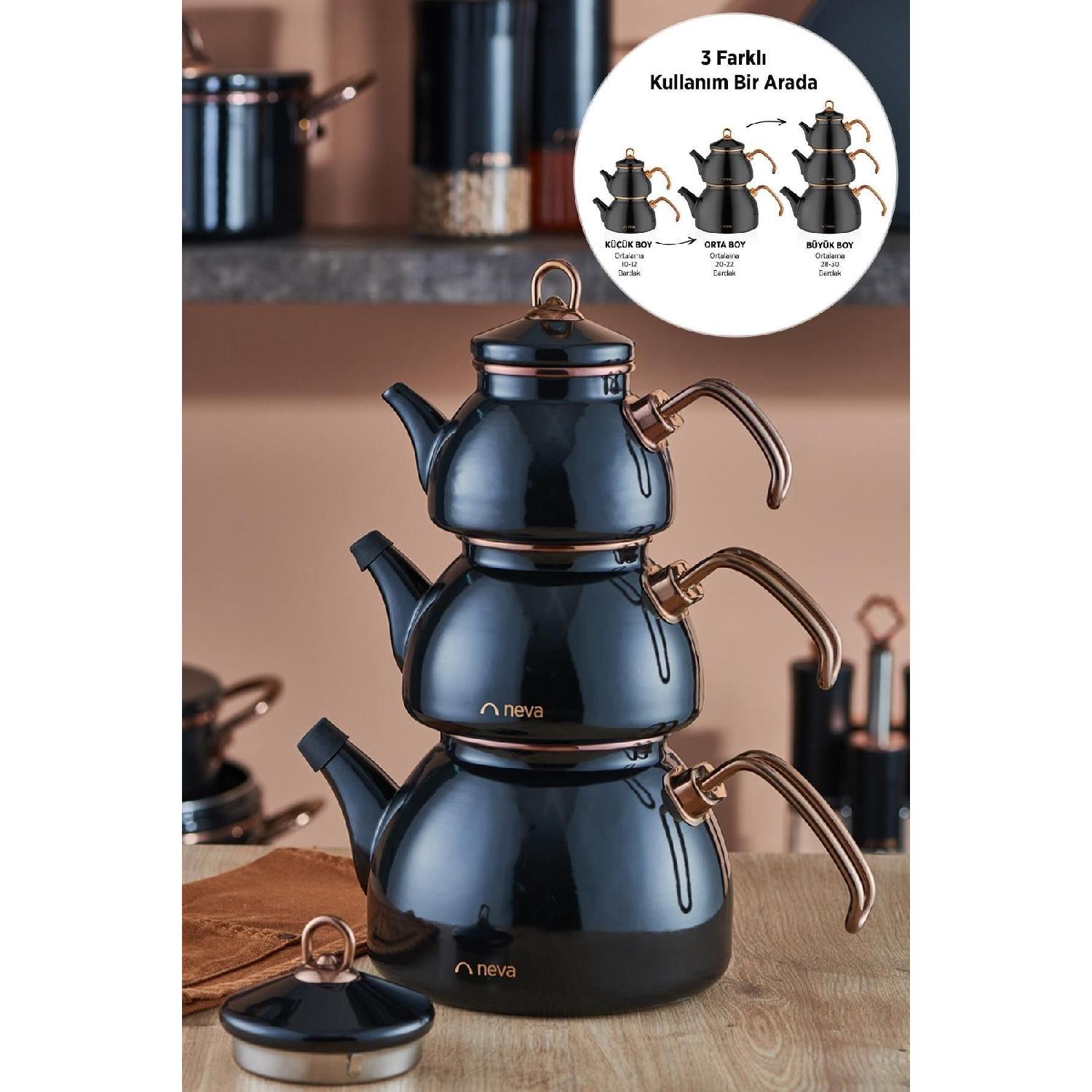 

N3228 3 Teapot Bitter Havana чёрный
