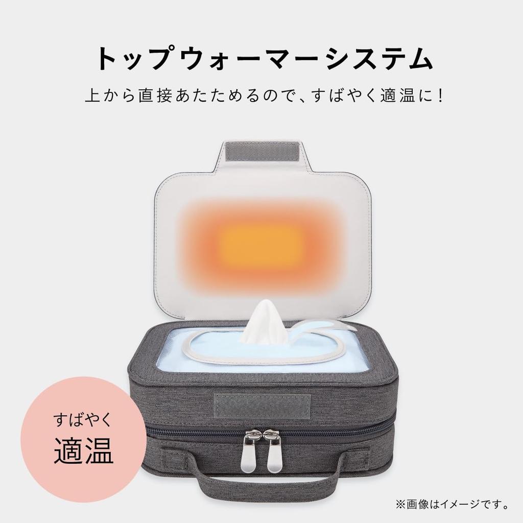 Combi Baby Wipe Warmer Quick Warmer Pochette Beige In Model for Outings (Released 2013) - Mobile-friendly